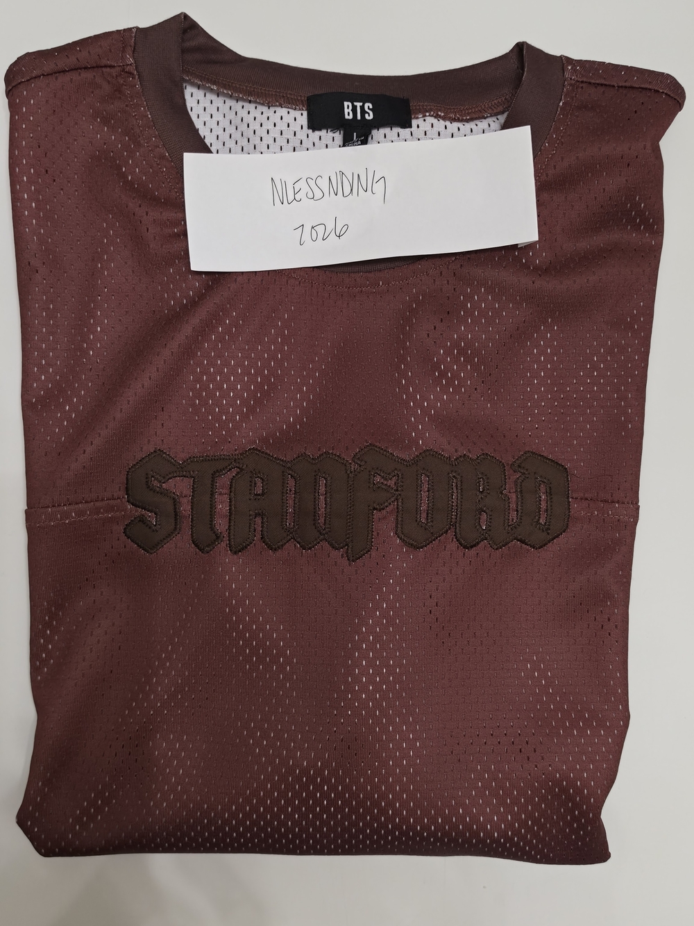 BTS New Stanford Mesh City Jersey ARIRANG OFFICIAL TOUR MERCH LARGE